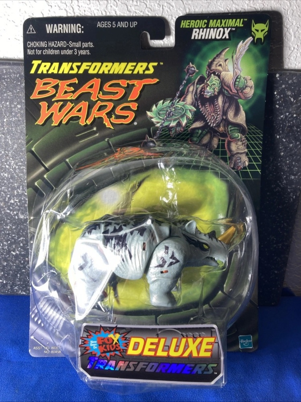 Fox Transformers Deluxe Rhinox Figure - Gray & Yellow